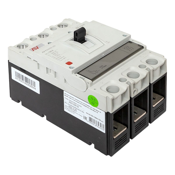 Выключатель автоматический в литом корпусе AV-POWER-2/3 125А 80кА TR EKF