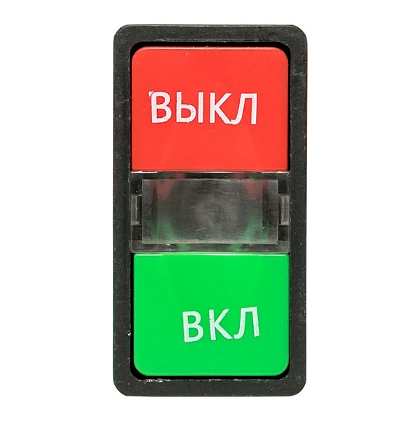 Кнопка AS-22N "Пуск-Стоп" прямоугольная 220В NO+NC EKF PROxima
