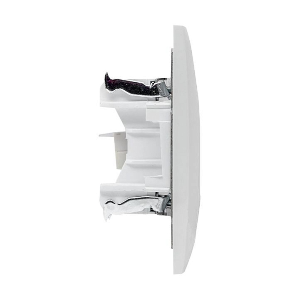 Валенсия розетка компьютерная RJ-45 1-местная белая EKF