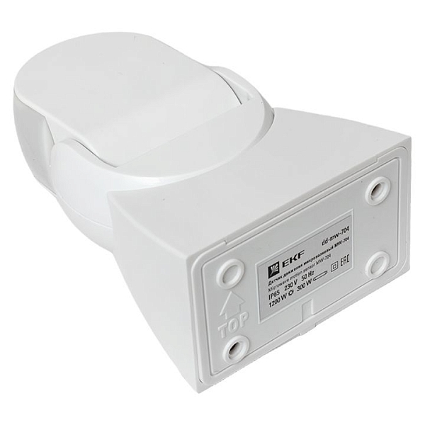 Микроволновый датчик движения бел. 1200Вт 180гр. до 15м IP65 MW-704 EKF PROxima