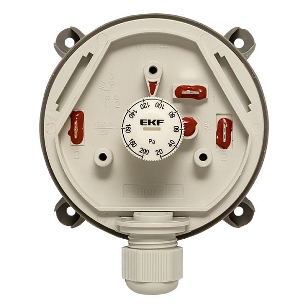 Реле перепада давления EKF RVG-10-200 (200 Па)