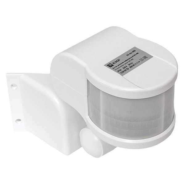 ИК датчик движения угловой 1200Вт 270гр. до 12м IP44 MS-48B EKF PROxima