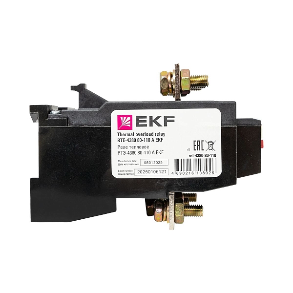 Реле тепловое РТЭ-4380 80-110А EKF PROxima