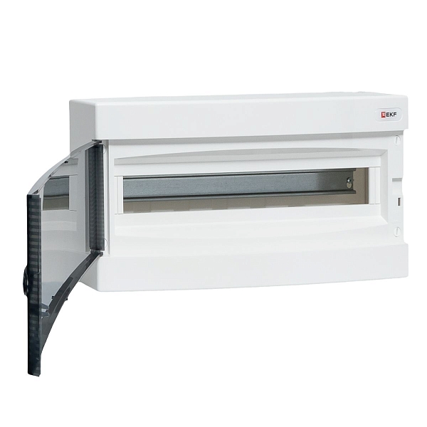 Щит распределительный навесной "Unix" прозрачная дверь 1x24 модулей IP41 EKF PROxima