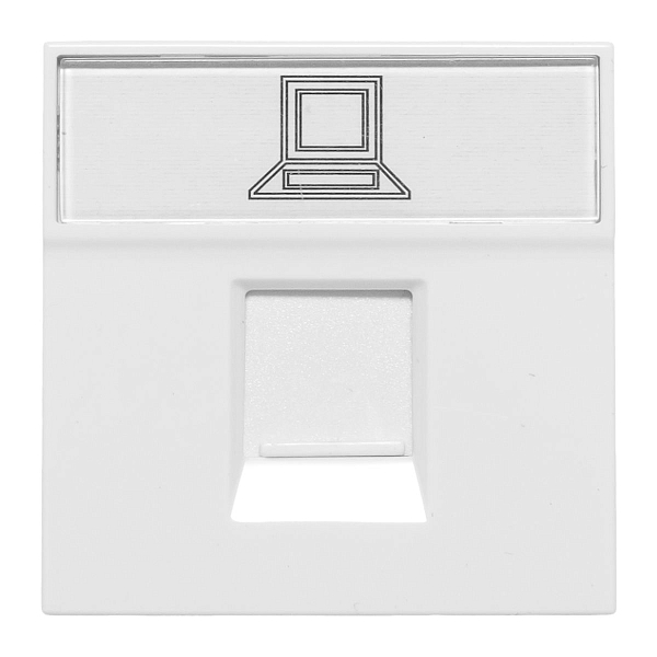 Розетка RJ45 кат. 5e, 2 модуля EKF