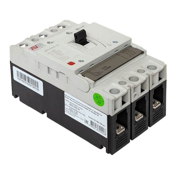 Выключатель автоматический в литом корпусе AV-POWER-1/3 16А 80кА TR EKF