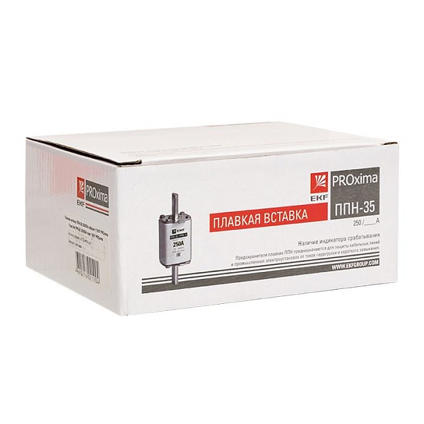 Плавкая вставка ППН-35 250/100А габарит 1 EKF 