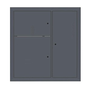 Щит этажный до 8 кв. без окон RAL7016 (1000x950x150) EKF PROxima
