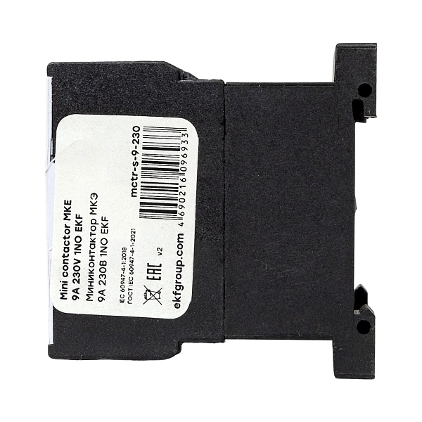 Миниконтактор МКЭ 9А 230В 1NO EKF PROxima