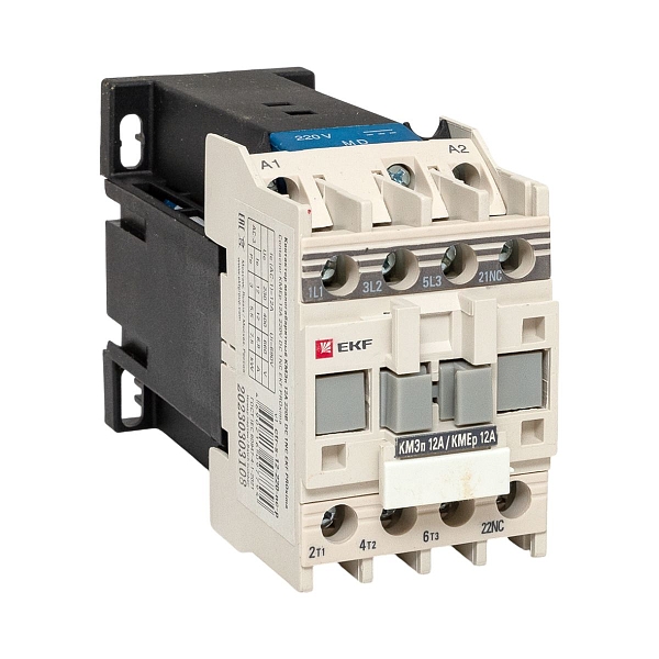 Контактор КМЭп малогабаритный 12А 220В DC 1NC EKF PROxima