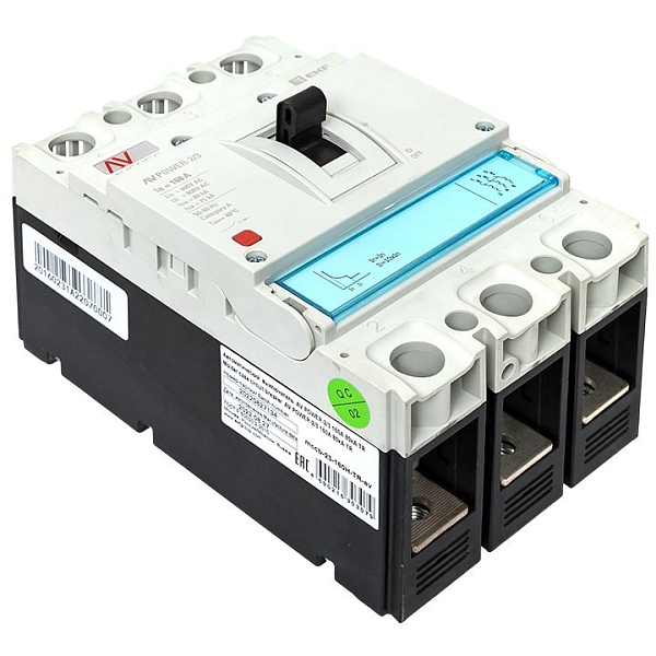 Выключатель автоматический в литом корпусе AV-POWER-2/3 160А 80кА TR EKF