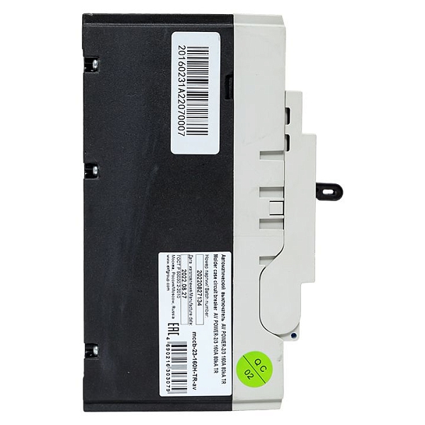 Выключатель автоматический в литом корпусе AV-POWER-2/3 160А 80кА TR EKF