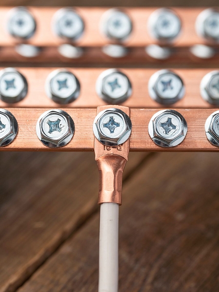 Наконечник силовой медный DT-16-8-6 (ТМ) EKF PROxima