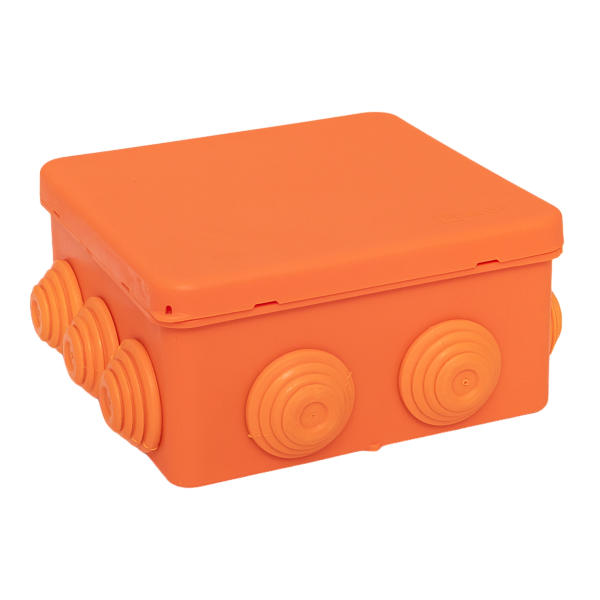 Коробка огнестойкая E45 100x100x50мм с клеммниками 6 полюсов 0,5-6мм2 IP55 HF EKF
