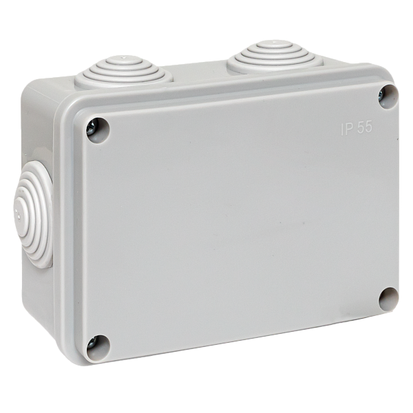 Коробка распределительная КМР-050-048 пылевлагозащитная, 6 мембранных вводов, уплотнительный шнур (120x80x50) EKF PROxima