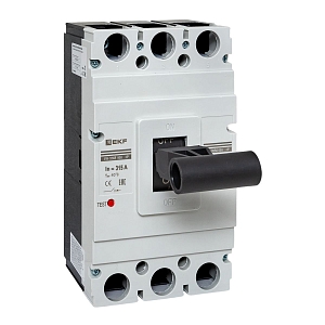 Выключатель автоматический в литом корпусе ВА-99М 400/315А 3P 10In 42кА с термомагнитным расцепителем EKF