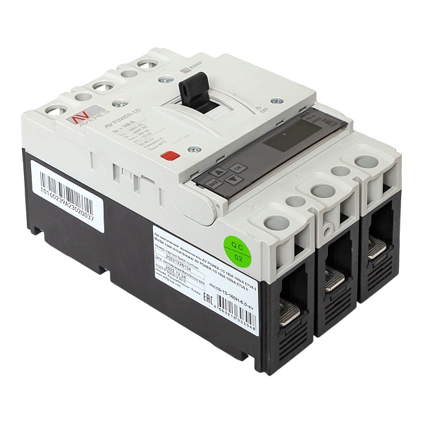Выключатель автоматический в литом корпусе AV-POWER-1/3 160А 100кА ETU6.0 EKF