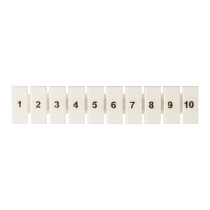 Маркеры для UT/ST/Push-in 4 с нумерацией 1-10 (100 шт.) EKF
