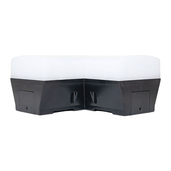 Фигурный коннектор для светодиодных линейных светильников ДБО-X черный 12Вт 4000К IP20 LUMA EKF