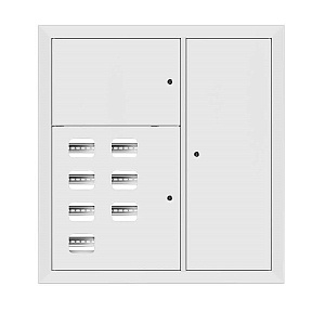 Щит этажный 7 кв. RAL9003 (1000x950x150) EKF Basic