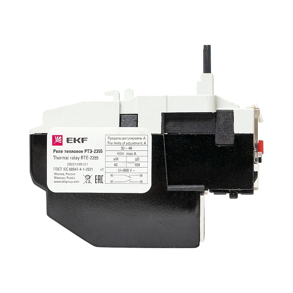 Реле тепловое РТЭ-2355 30-40А EKF PROxima