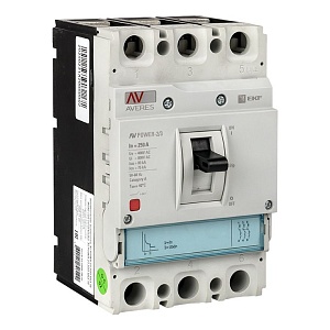 Выключатель автоматический в литом корпусе AV-POWER-2/3 250А 80кА TR EKF