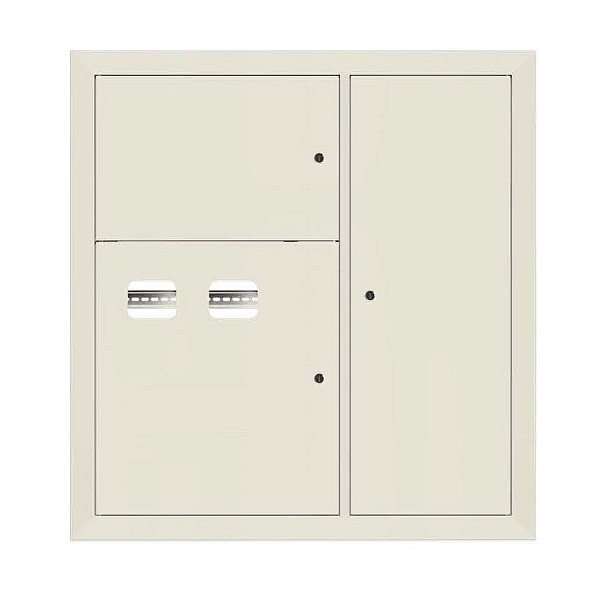 Щит этажный 2 кв. RAL9002 (1000x950x150) EKF PROxima