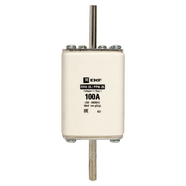 Плавкая вставка ППН-35 250/100А габарит 1 EKF 