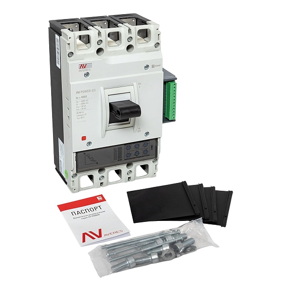 Выключатель автоматический в литом корпусе AV-POWER-3/3 400А 50кА ETU2.2 EKF