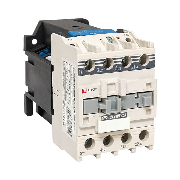 Контактор КМЭп малогабаритный 25А 220В DC 1NC EKF PROxima