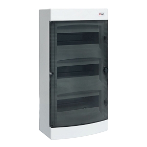 Щит распределительный навесной "Unix" прозрачная дверь 3x12 модулей IP41 EKF PROxima