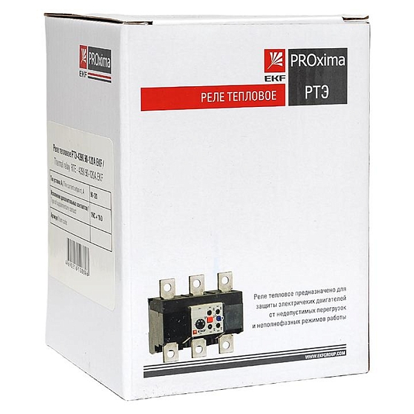 Реле тепловое РТЭ-4364 63-90А EKF