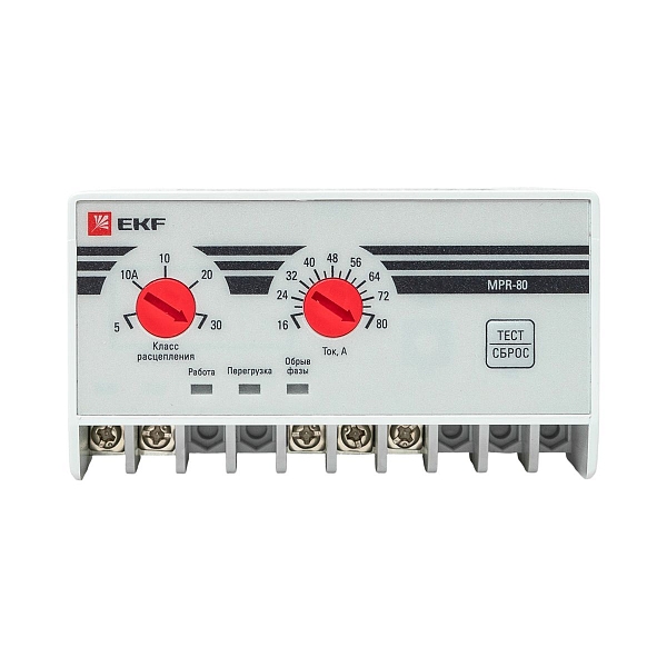 Реле защиты двигателя MPR 80А EKF PROxima
