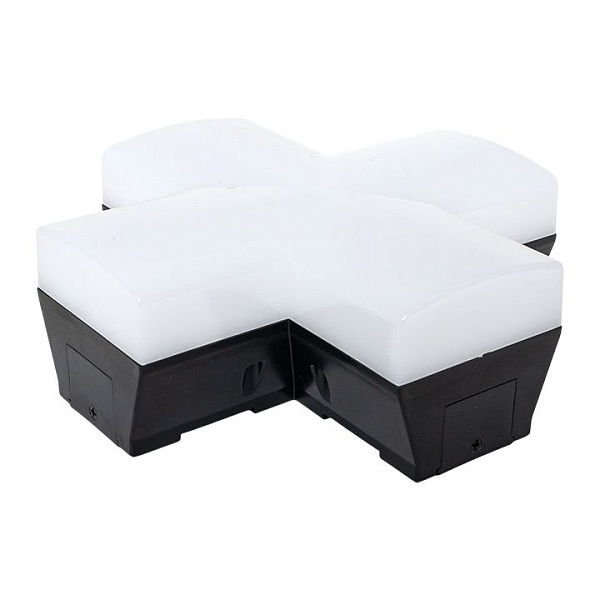 Фигурный коннектор для светодиодных линейных светильников ДБО-X черный 12Вт 4000К IP20 LUMA EKF