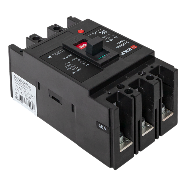 Выключатель автоматический в литом корпусе ProPact LS63 40А 3P 15кА EKF