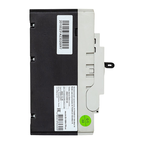Выключатель автоматический в литом корпусе AV-POWER-2/3 100А 80кА TR EKF