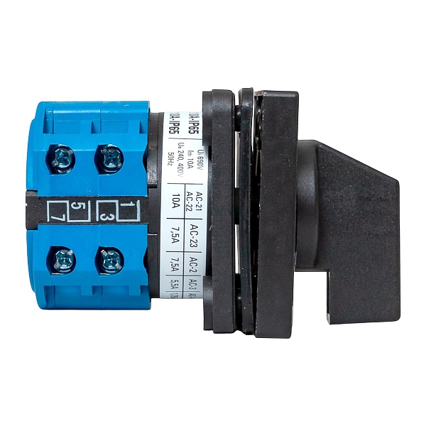 Переключатель кулачковый ПК-1-52 10А 2P «1-2» IP65 EKF