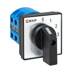 Переключатель кулачковый ПК-1-121 25А 1P «0-1-2-3» EKF PROxima