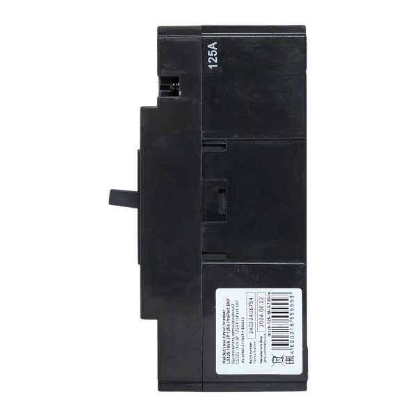 Выключатель автоматический в литом корпусе ProPact LS125 125А 3P 18кА EKF