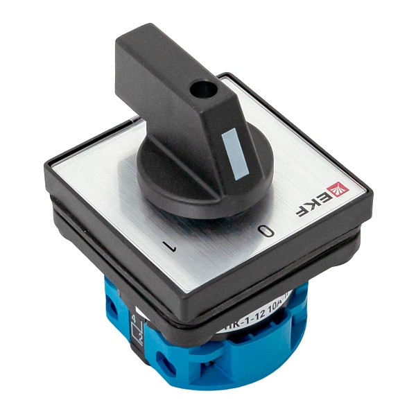 Переключатель кулачковый ПК-1-12 10А 2P «0-1» IP65 EKF
