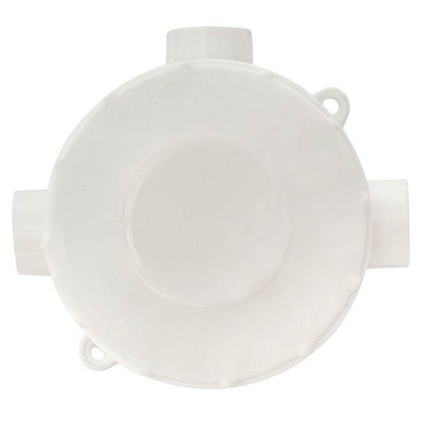 Коробка распределительная КМР-040-040 трехрожковая белая (70x35) EKF PROxima