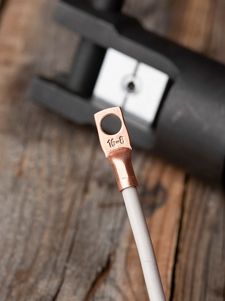 Наконечник силовой медный DT-16-8-6 (ТМ) EKF PROxima