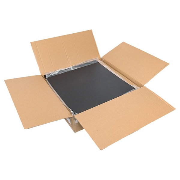 Шкаф настенный 19" TERACOM PRO 12U 600x450 мм дверь стеклянная с замком-ручкой чёрный