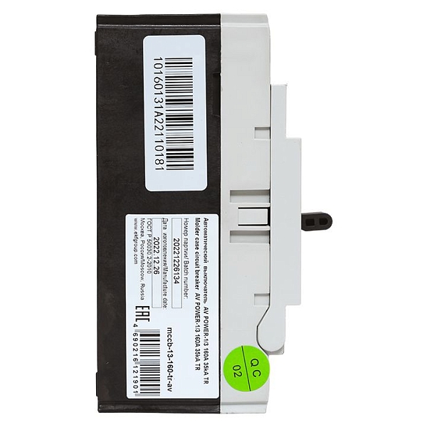 Выключатель автоматический в литом корпусе AV-POWER-1/3 160А 35кА TR EKF