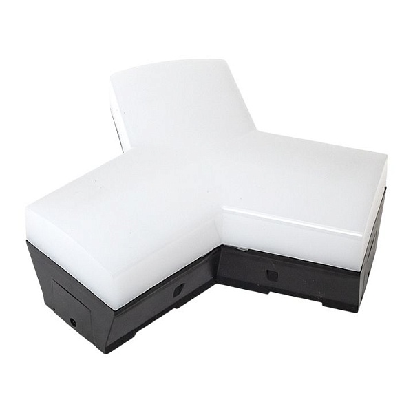 Фигурный коннектор для светодиодных линейных светильников ДБО-Y черный 10Вт 4000К IP20 LUMA EKF