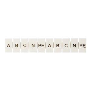 Маркеры для ST 1,5 с символами "A, B, C, N, PE" (100 шт.) EKF