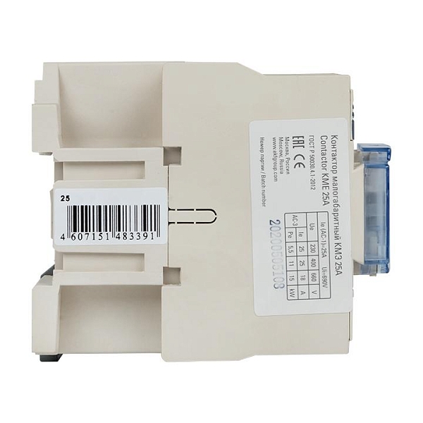 Контактор КМЭ-2 25А 1NO 36В AC EKF