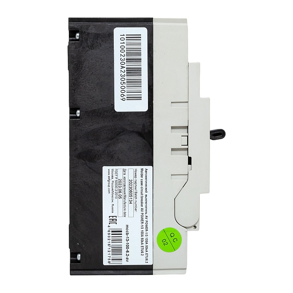 Выключатель автоматический в литом корпусе AV-POWER-1/3 100А 50кА ETU6.2 EKF