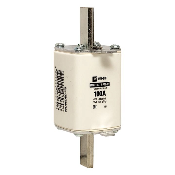 Плавкая вставка ППН-35 250/100А габарит 1 EKF 