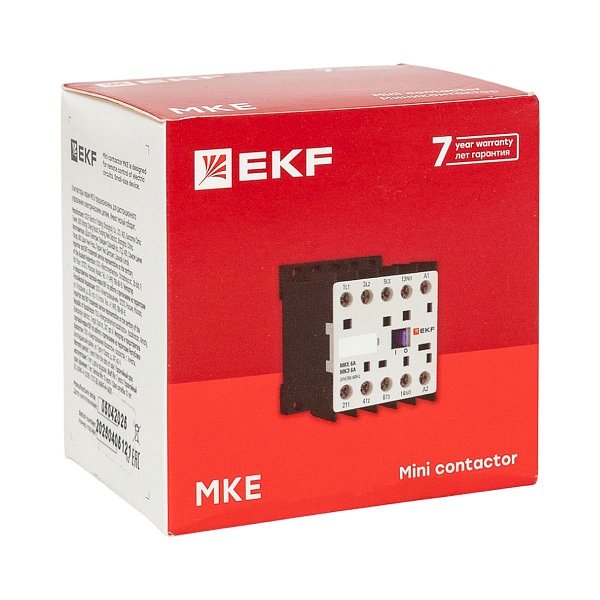 Миниконтактор МКЭ 12А 400В 1NO EKF PROxima